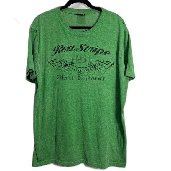 Red Stripe Beer Graphic Tee 0016 - Picture 1 of 8